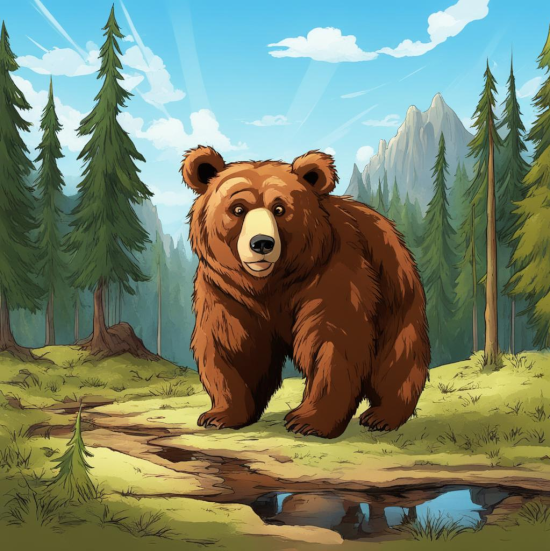 Как был наказан медведь - тофаларская сказка