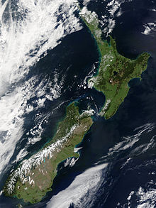 Вулканические острова. Новая Зеландия