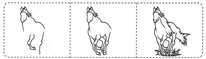 Учимся рисовать лошадь