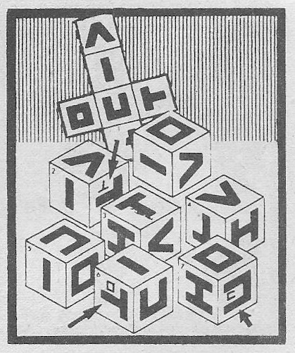 логическая задача развертка кубиков