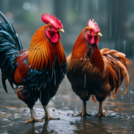 Петух и курица Албанская сказка