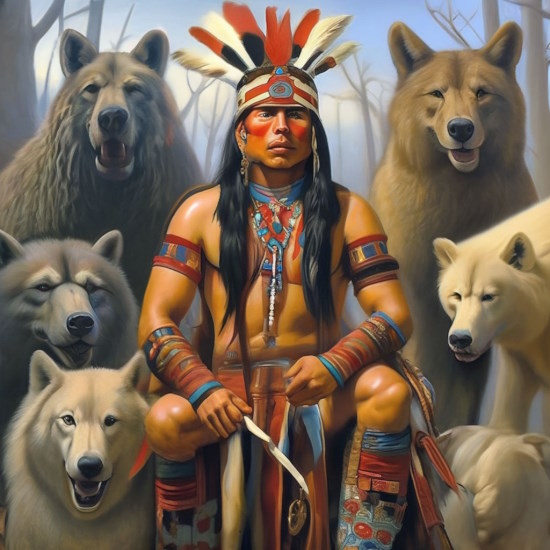 Сказка североамериканских индейцев добрый охотник