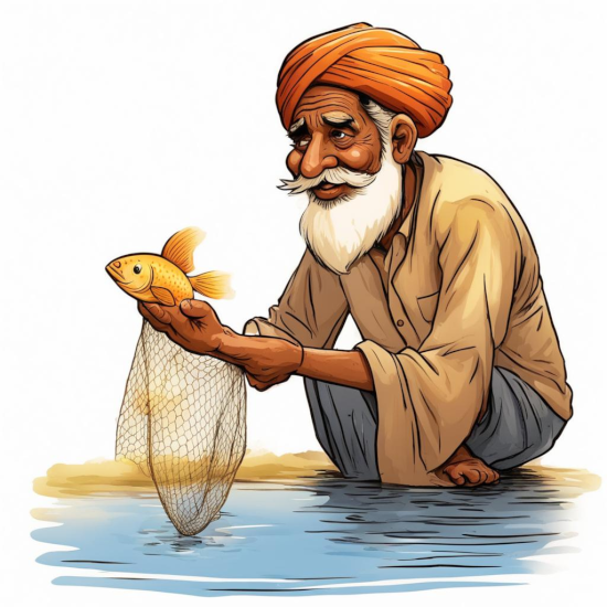 Золотая рыба Индийская сказка