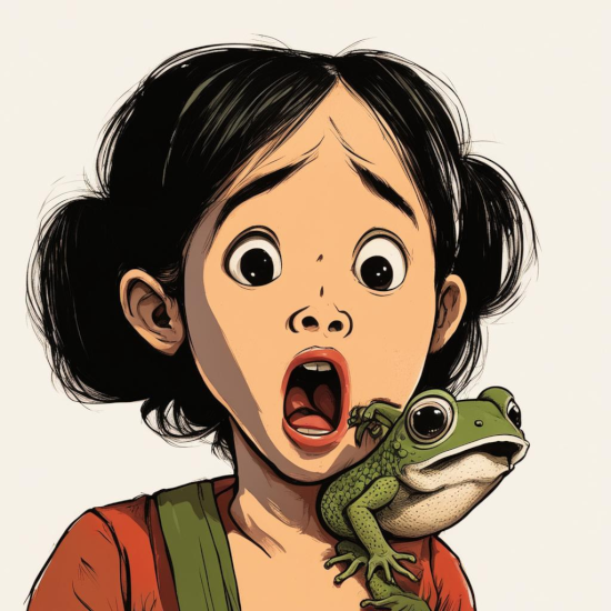 Жемчужинка и жаба Бирманская сказка