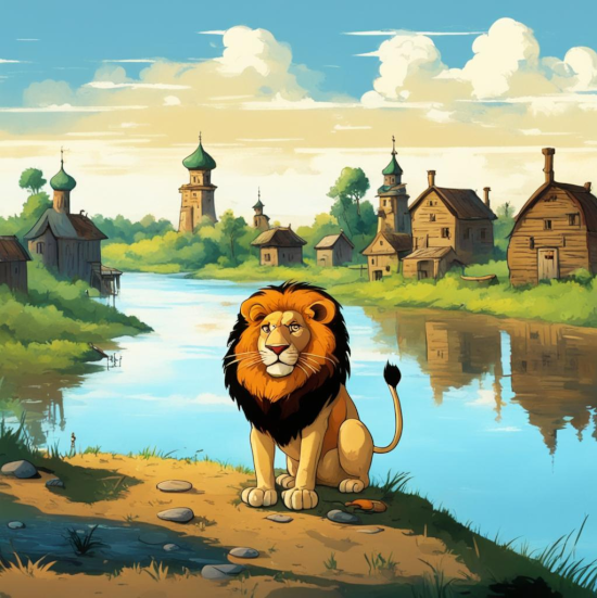 Лев, щука и человек русская народная сказка