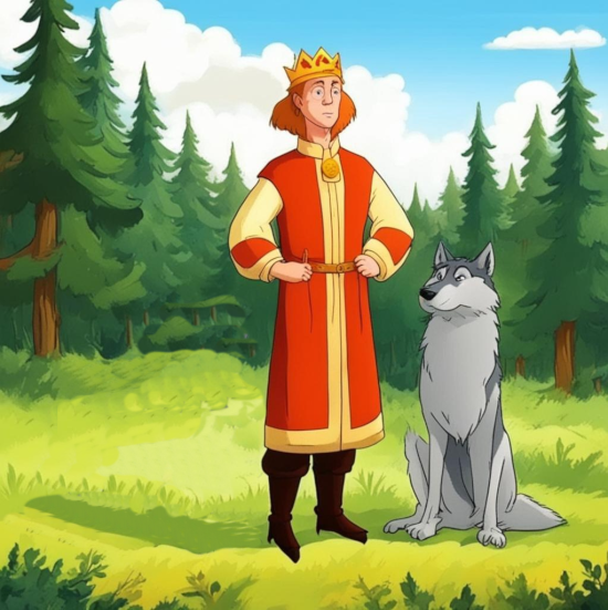 Иван-царевич и серый волк - русская народная сказка, длинная версия