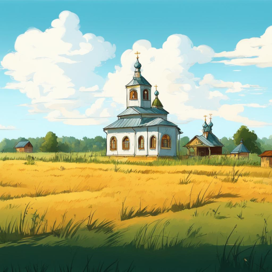 Церковная служба - русская народная сказка
