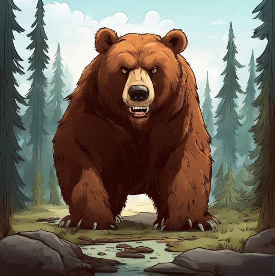 Тала-медведь и великий колдун - саамская сказка