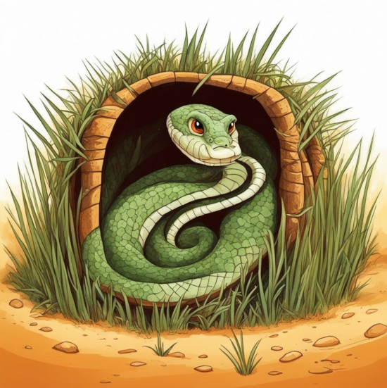 Змея на луке - сказка народа Австралии и Океании.
