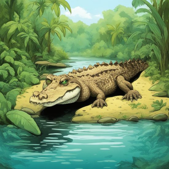 Деревянный крокодил - сказка народов Австралии и Океании